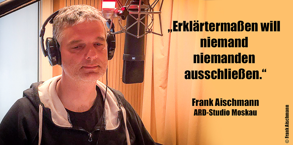 Frank Aischmann, ARD-Studio Mosaku